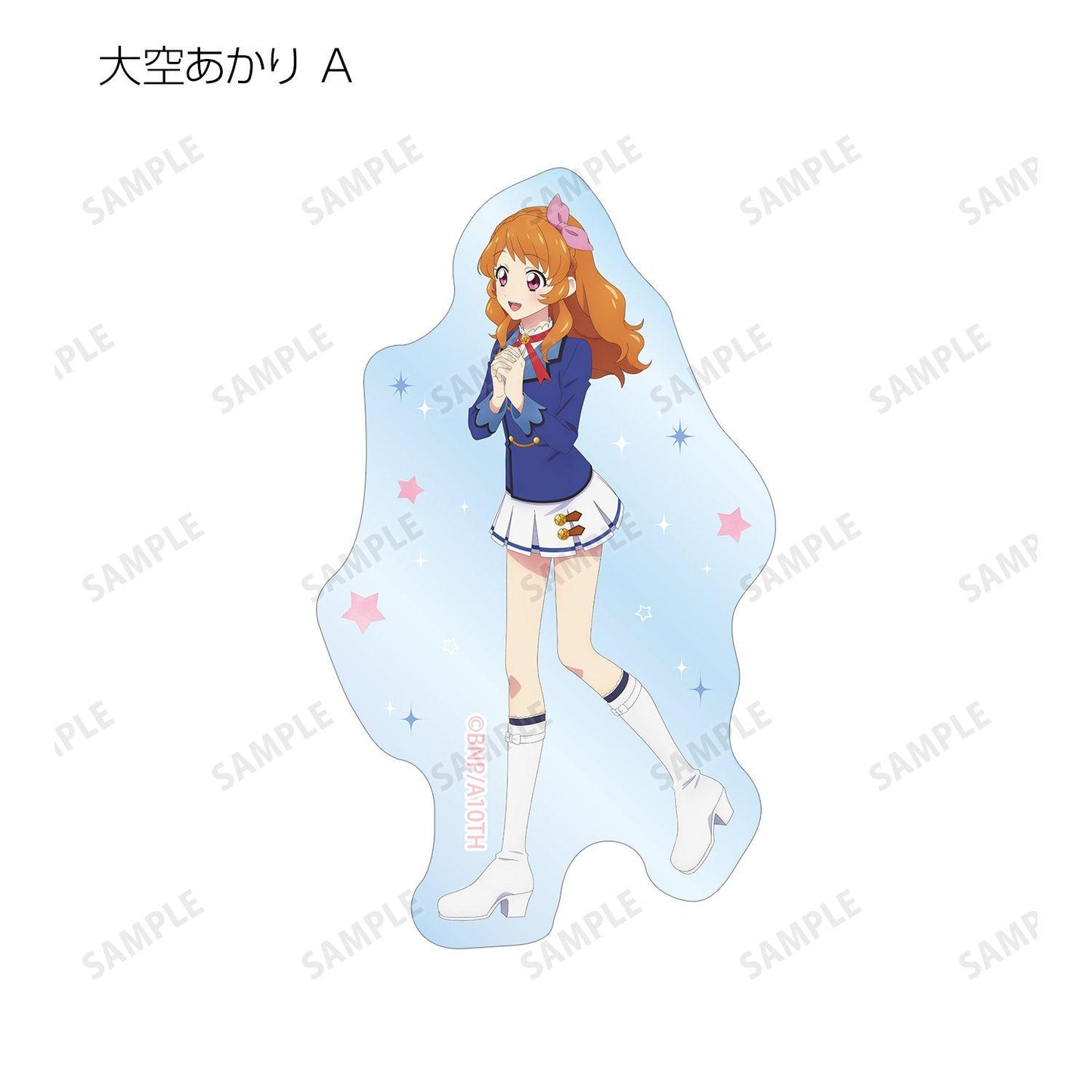 アイカツ！ 10th STORY ～未來へのSTARWAY～（偶像活動！10th STORY ～通往未來的STARWAY～） 新繪版 第一期 歩み 隨機異形貼紙 12包整盒