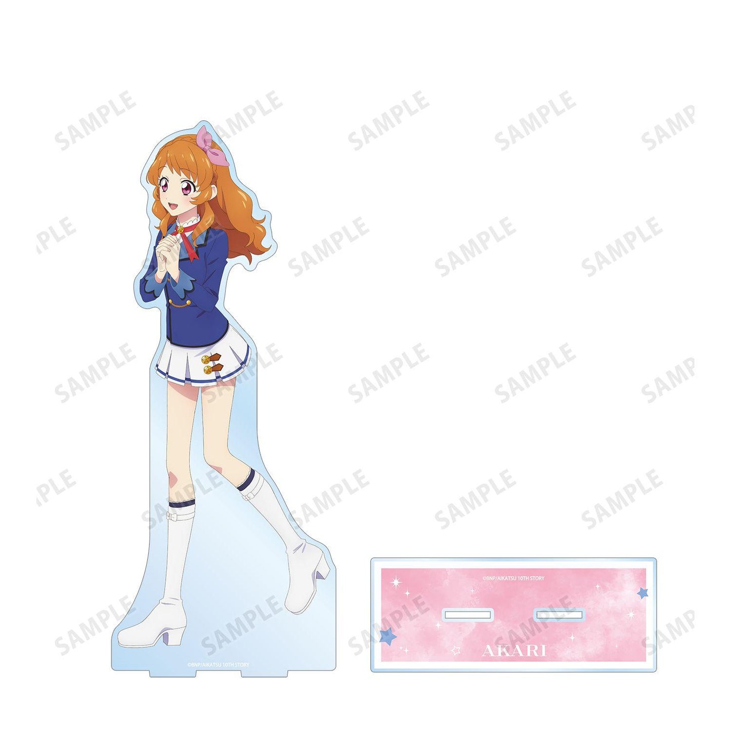 アイカツ！ 10th STORY ～未來へのSTARWAY～（偶像活動！10th STORY ～通往未來的STARWAY～） 大空あかり 特大亞克力立牌 新繪 歩みver.