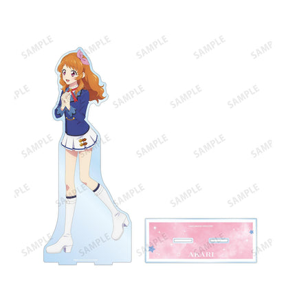 アイカツ！ 10th STORY ～未來へのSTARWAY～（偶像活動！10th STORY ～通往未來的STARWAY～） 大空あかり 特大亞克力立牌 新繪 歩みver.