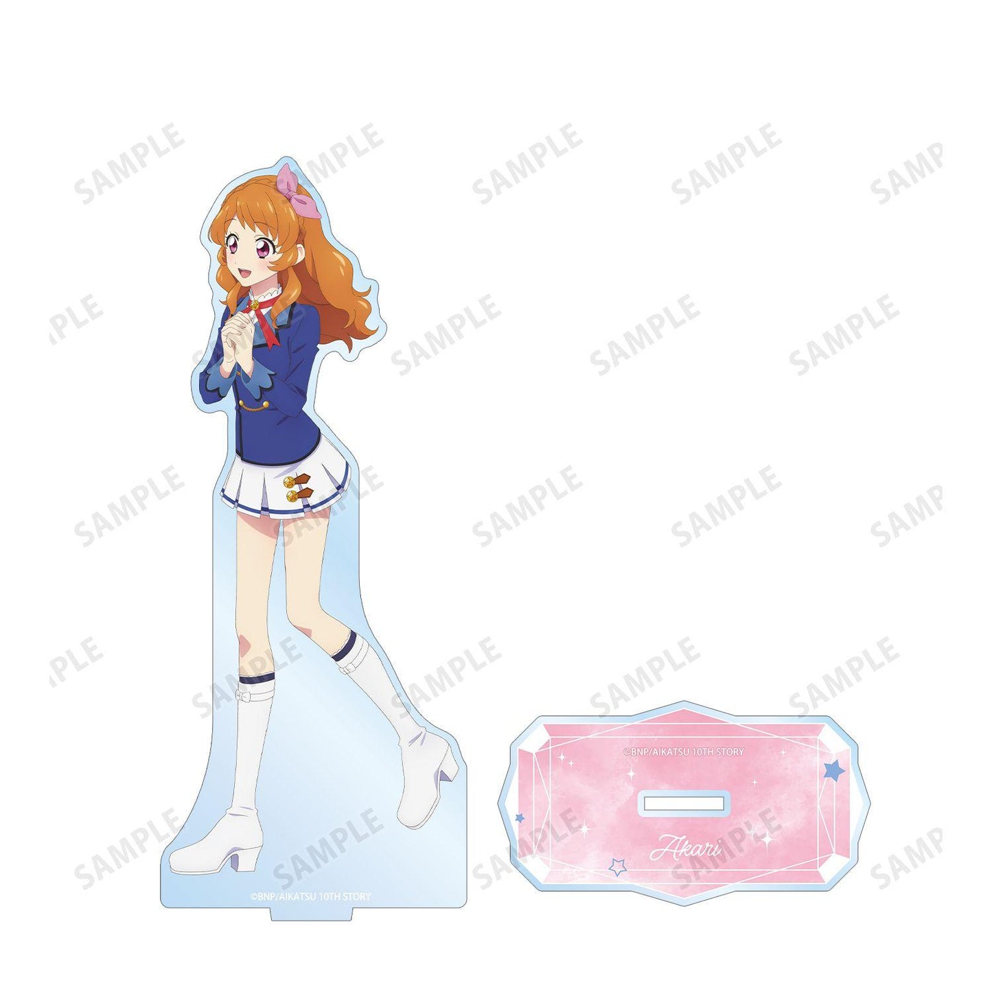 アイカツ！ 10th STORY ～未來へのSTARWAY～（偶像活動！10th STORY ～通往未來的STARWAY～） 新繪系列 大空あかり 大號亞克力立牌 歩みver.