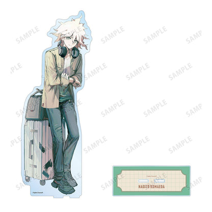《彈丸論破》（彈丸論破） 狛枝凪鬥 特大亞克力立牌 緜さんイラスト 私服で旅行ver.