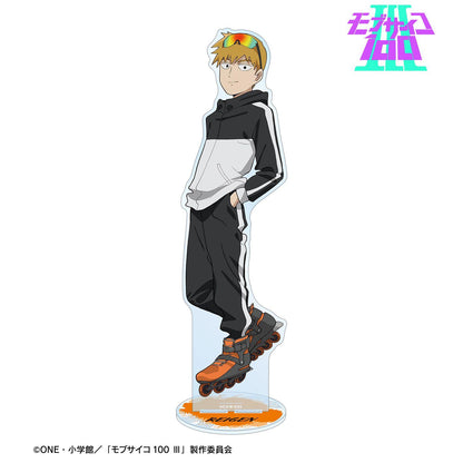 モブサイコ100 Ⅲ（路人超能100 III） 繪製系列 霊幻新隆 特大亞克力立牌 Street Sports ver.