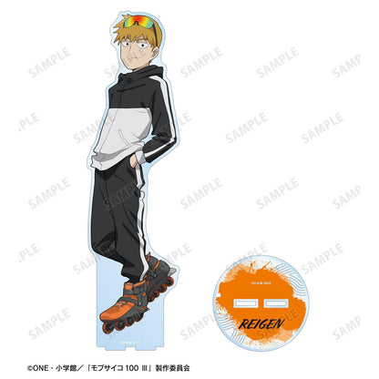 モブサイコ100 Ⅲ（路人超能100 III） 繪製系列 霊幻新隆 特大亞克力立牌 Street Sports ver.