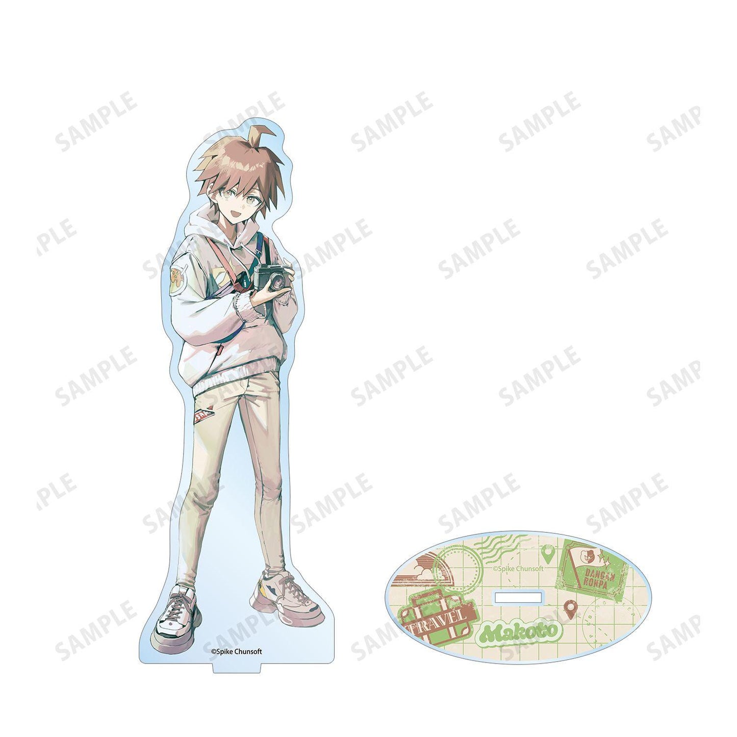 《彈丸論破》（彈丸論破） 緜さん插畫系列 苗木誠 BIG亞克力立牌 私服旅行ver.
