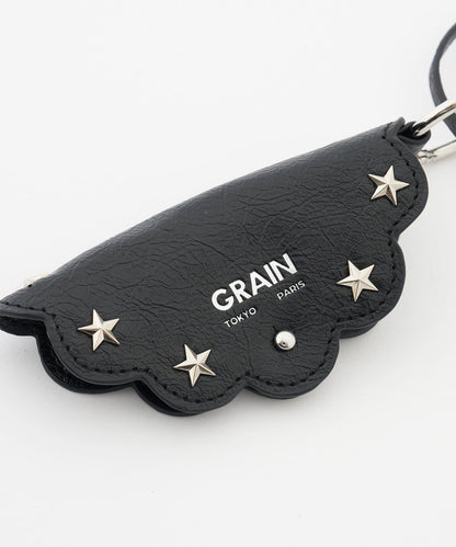 GRAIN/グレイン 復古星星鉚釘鑰匙包