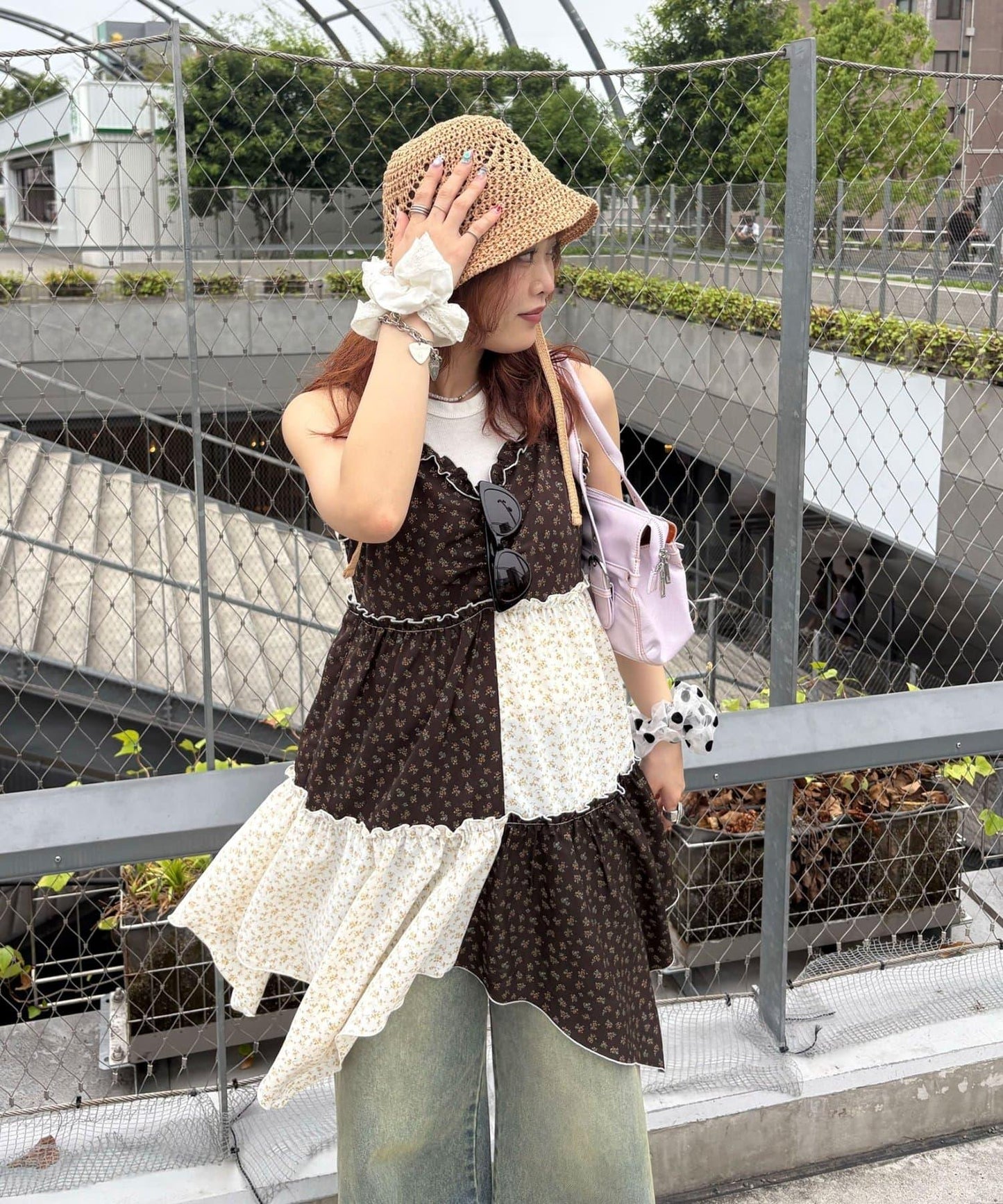 鏤空鉤編夏日漁夫帽