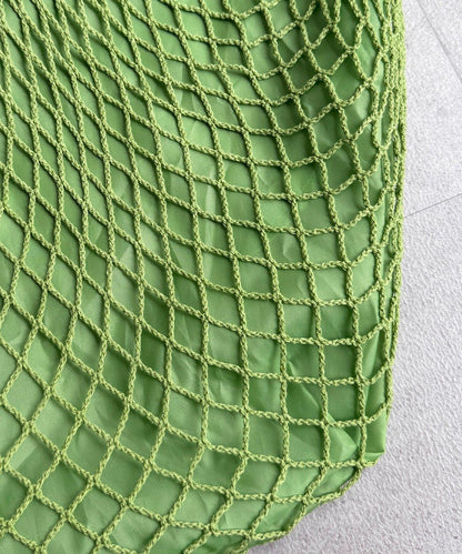 彩色網眼托特包
