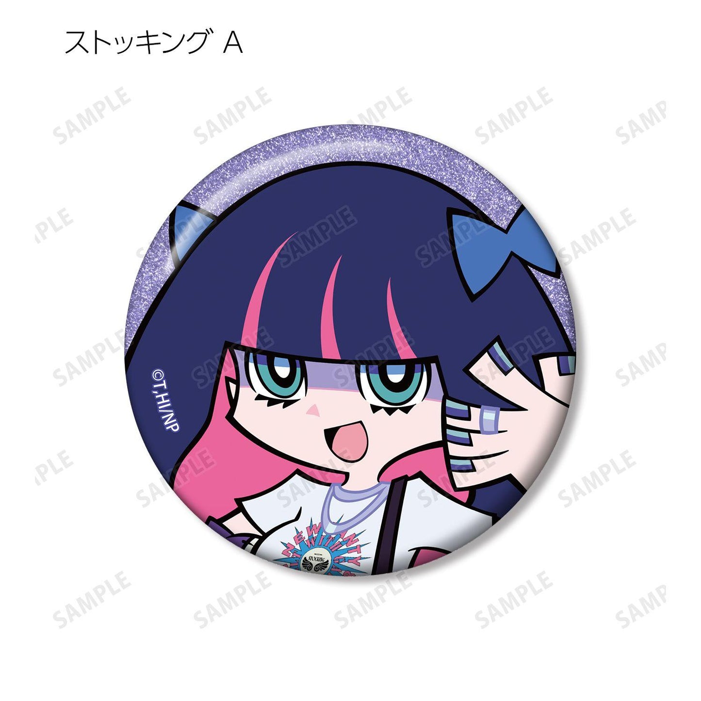 New PANTY ＆ STOCKING with GARTERBELT 新繪Model ver. 閃粉徽章 完整盒（10包入）