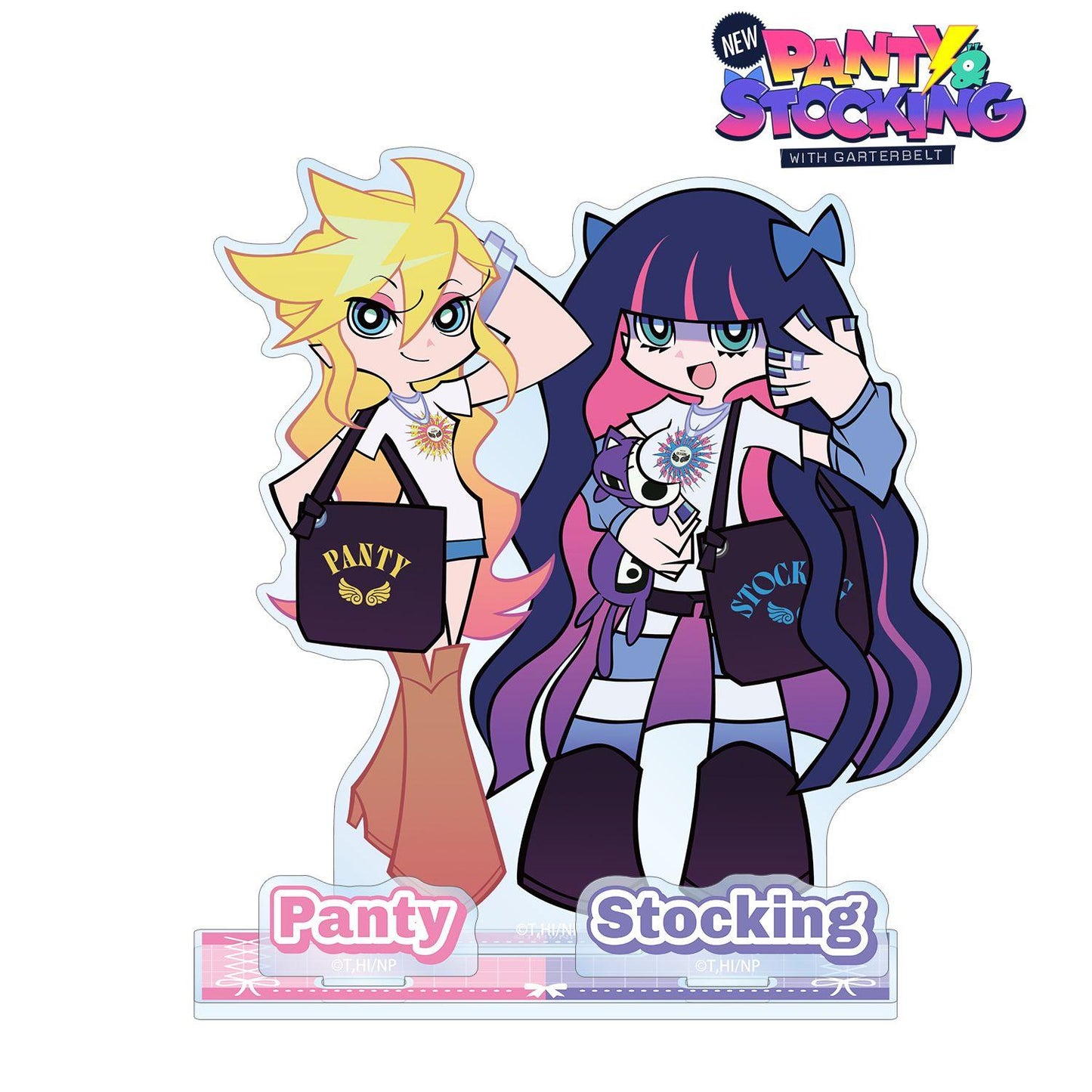 New PANTY ＆ STOCKING with GARTERBELT（吊帶襪天使） パンティ＆ストッキング 附配件大號亞克力立牌 モデルver. ver.A