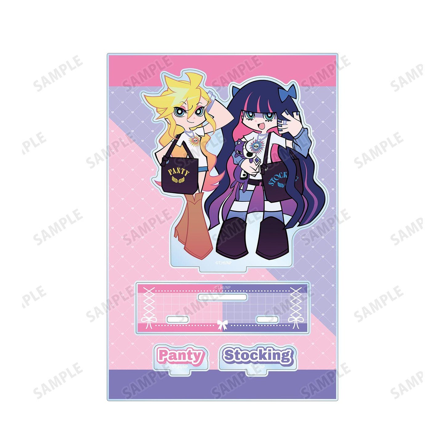 New PANTY ＆ STOCKING with GARTERBELT（吊帶襪天使） パンティ＆ストッキング 附配件大號亞克力立牌 モデルver. ver.A