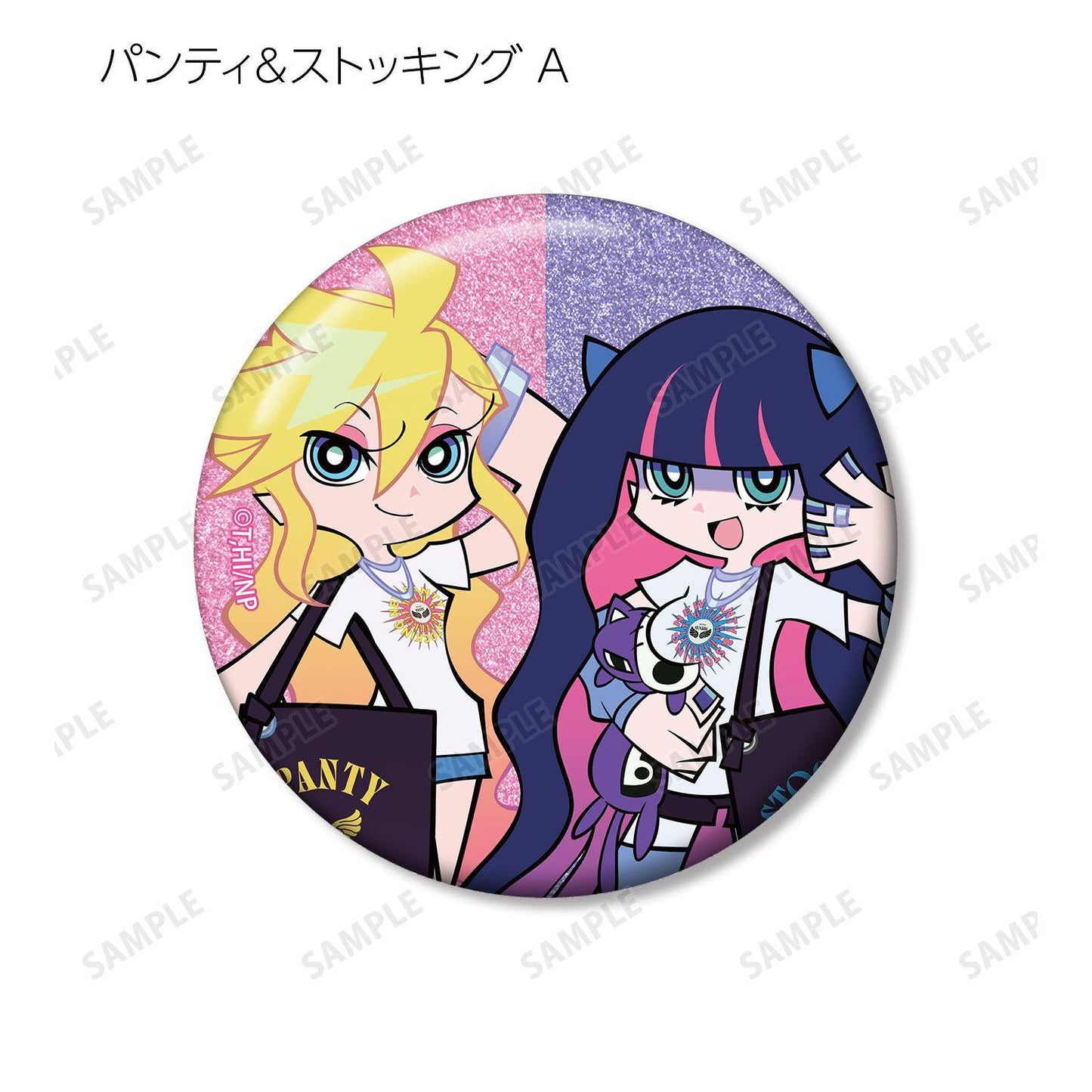 New PANTY ＆ STOCKING with GARTERBELT 新繪Model ver. 閃粉徽章 完整盒（10包入）