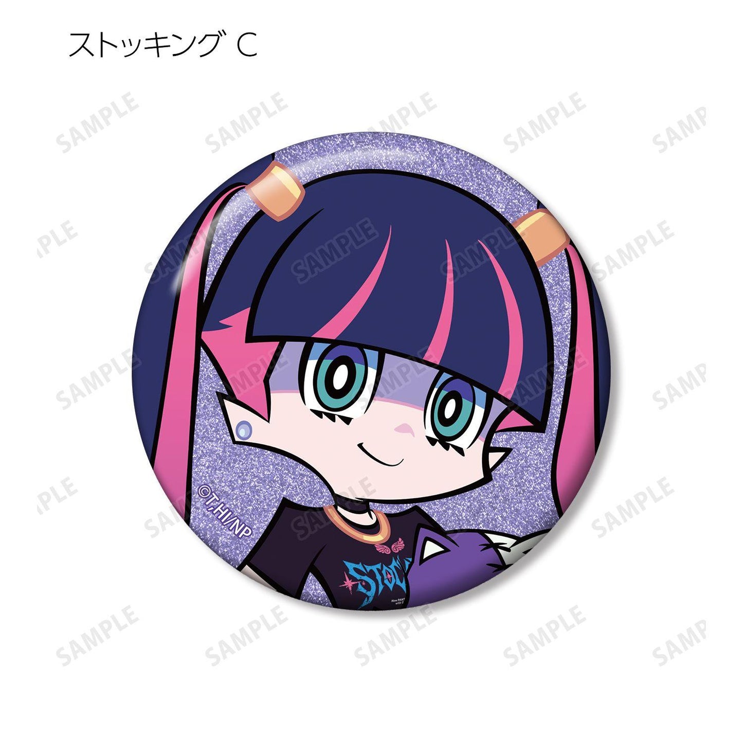 New PANTY ＆ STOCKING with GARTERBELT 新繪Model ver. 閃粉徽章 完整盒（10包入）