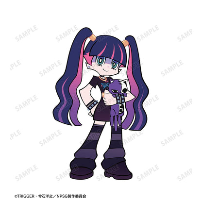 New PANTY ＆ STOCKING with GARTERBELT（吊襪帶天使） 描き下ろし 第二版 ストッキング T恤 BIGシルエット B款 M