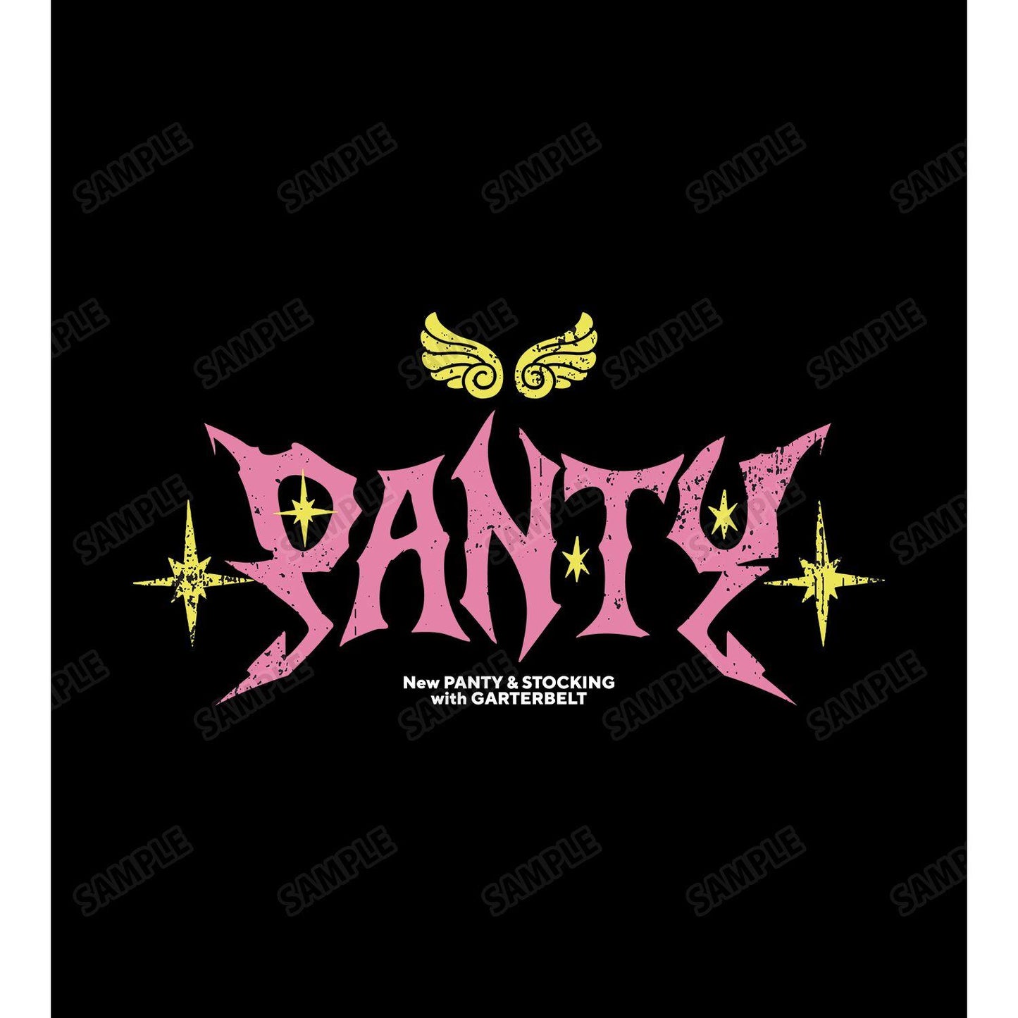 New PANTY & STOCKING with GARTERBELT（吊帶襪天使） パンティ Model ver. 寬鬆T恤 B款