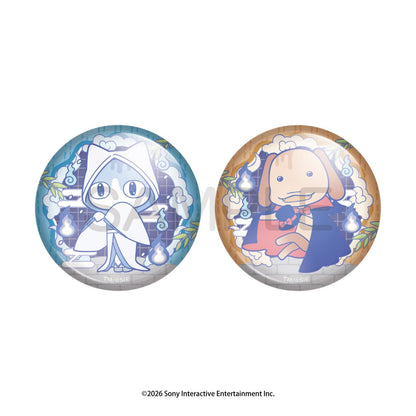 《隨身玩伴多羅貓》 幽靈同伴系列 ソラ&ピエール 徽章套組