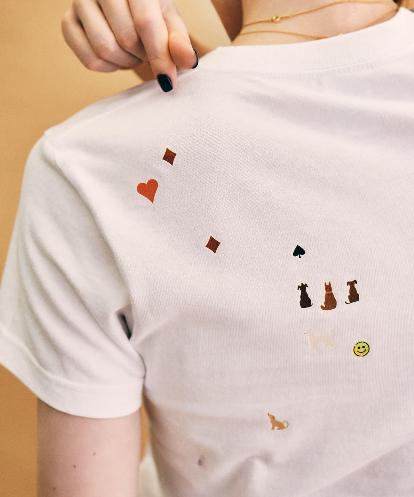 Teya STICKER T-SHIRTS T恤