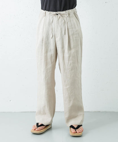 MARKAWARE DOUBLE PLEATED EASY TROUSERS 雙褶鬆緊長褲