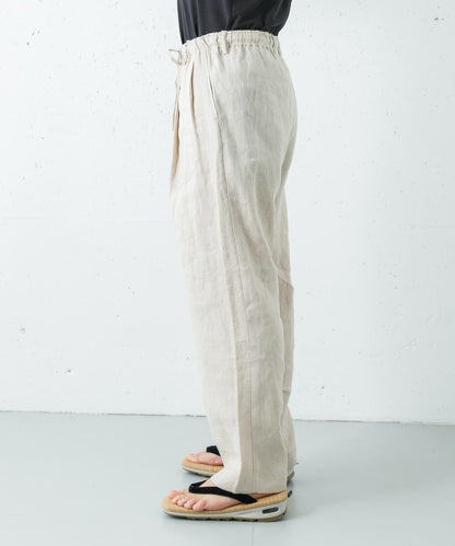 MARKAWARE DOUBLE PLEATED EASY TROUSERS 雙褶鬆緊長褲