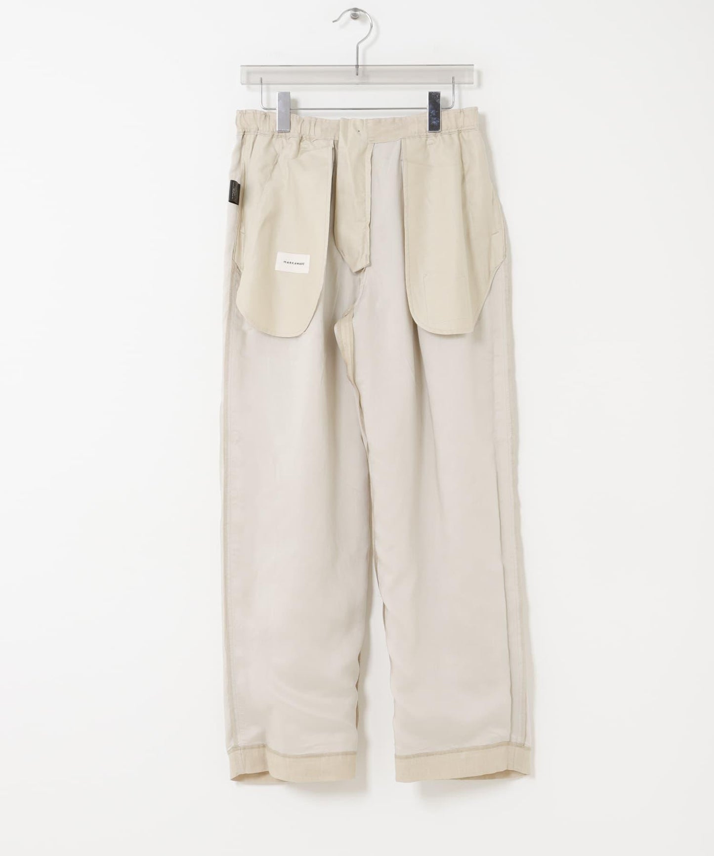 MARKAWARE DOUBLE PLEATED EASY TROUSERS 雙褶鬆緊長褲