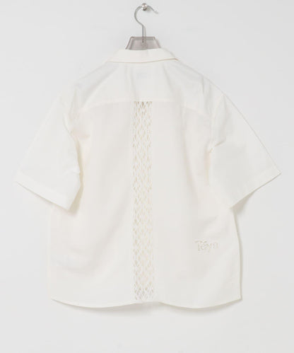 蕾絲拼接 Teya LACE PANEL SHIRTS 襯衫