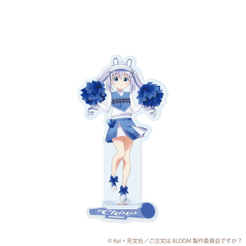 《請問您今天要來點兔子嗎？》 31號 チノ 亞克力立牌 拉拉隊ver. 新繪製插圖款