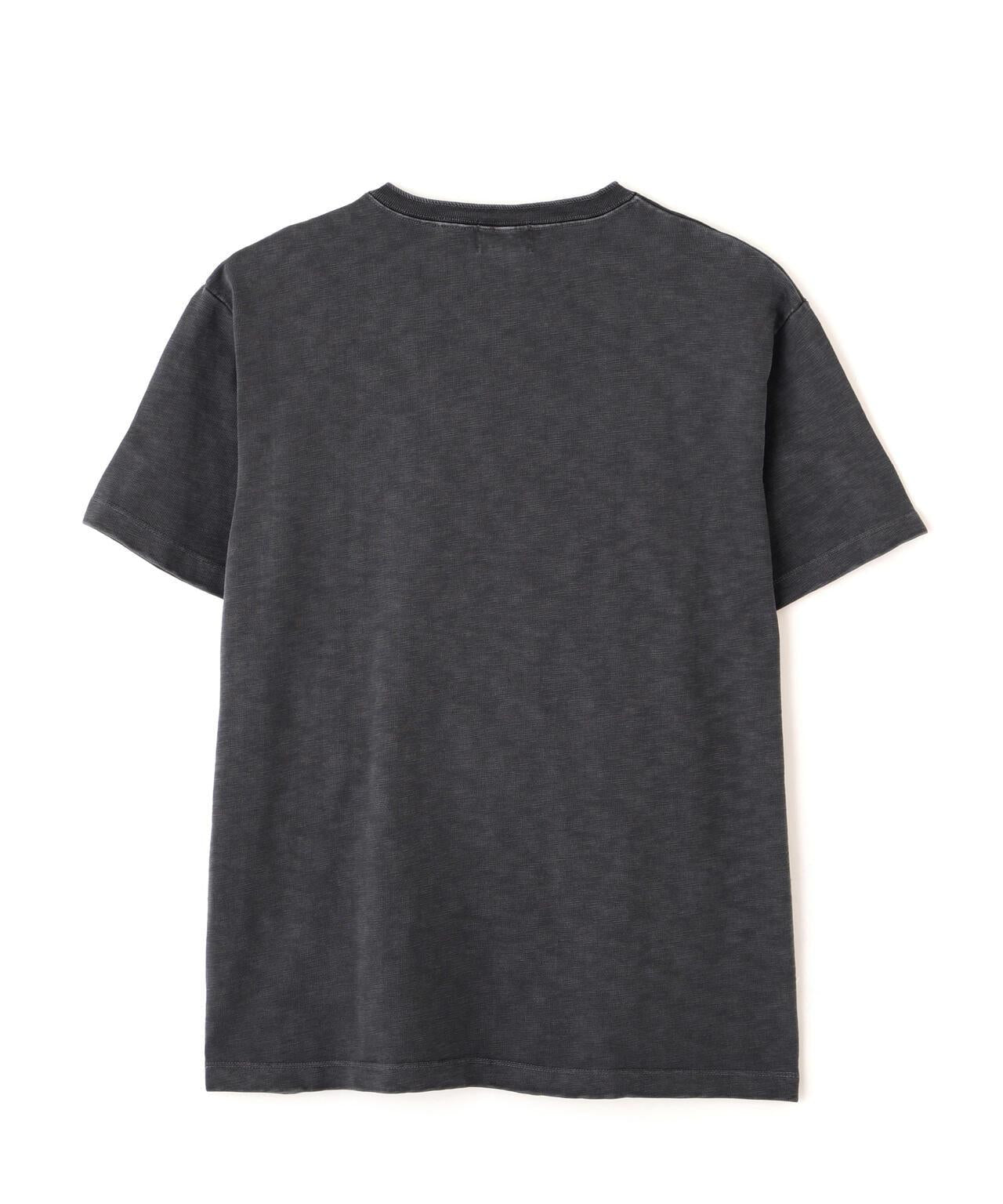SLUB HENLEY T-SHIRT 竹節面料 Henley T恤