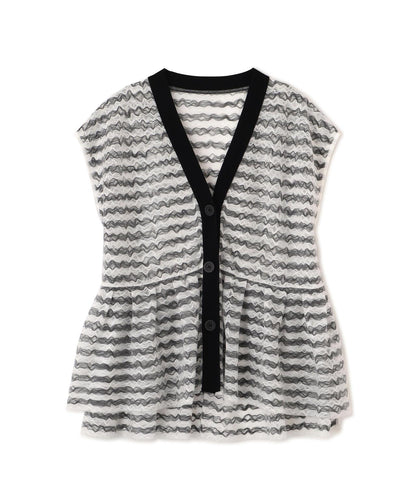 嵌線針織 針織上衣