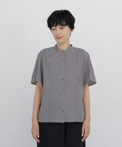 先染泡泡紗襯衫