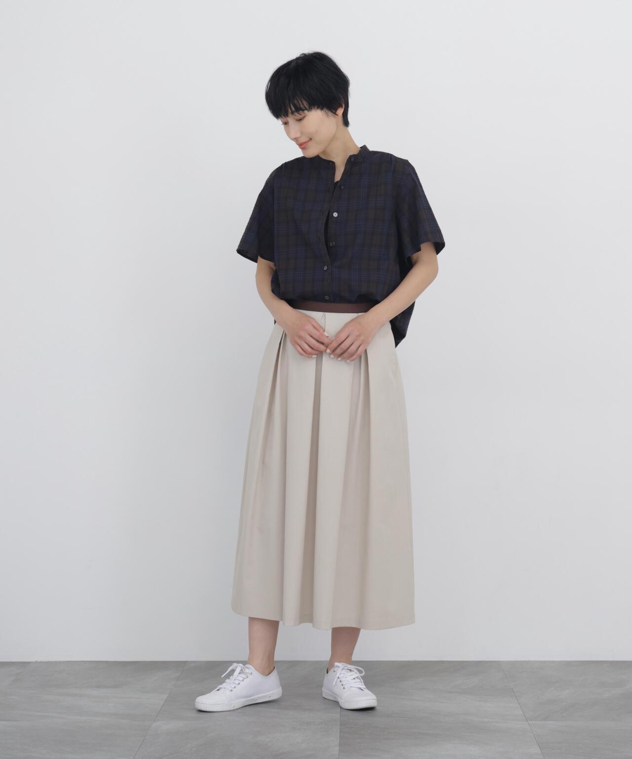 先染泡泡紗襯衫