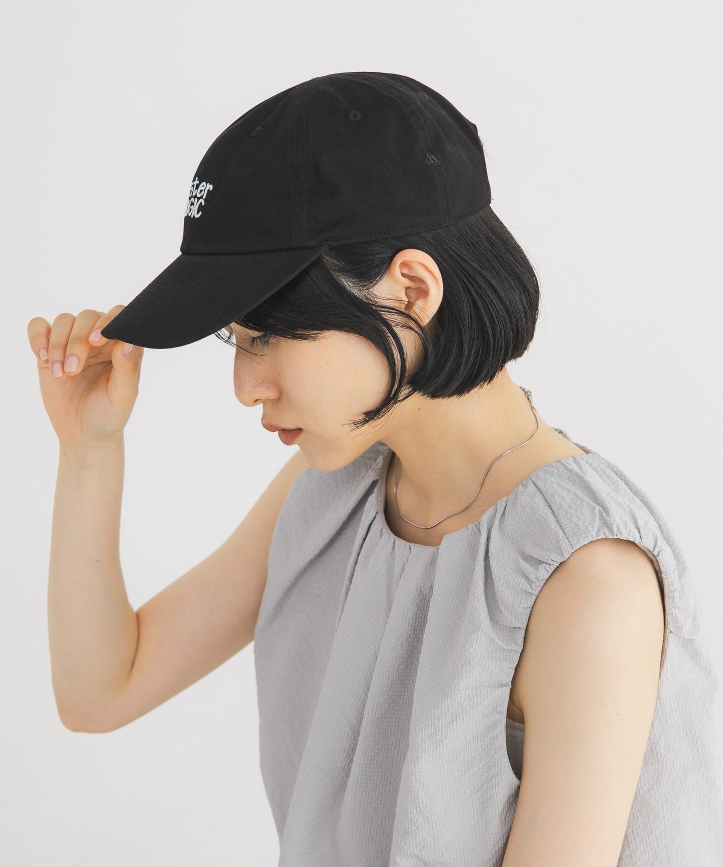 手繪風刺繡棒球帽