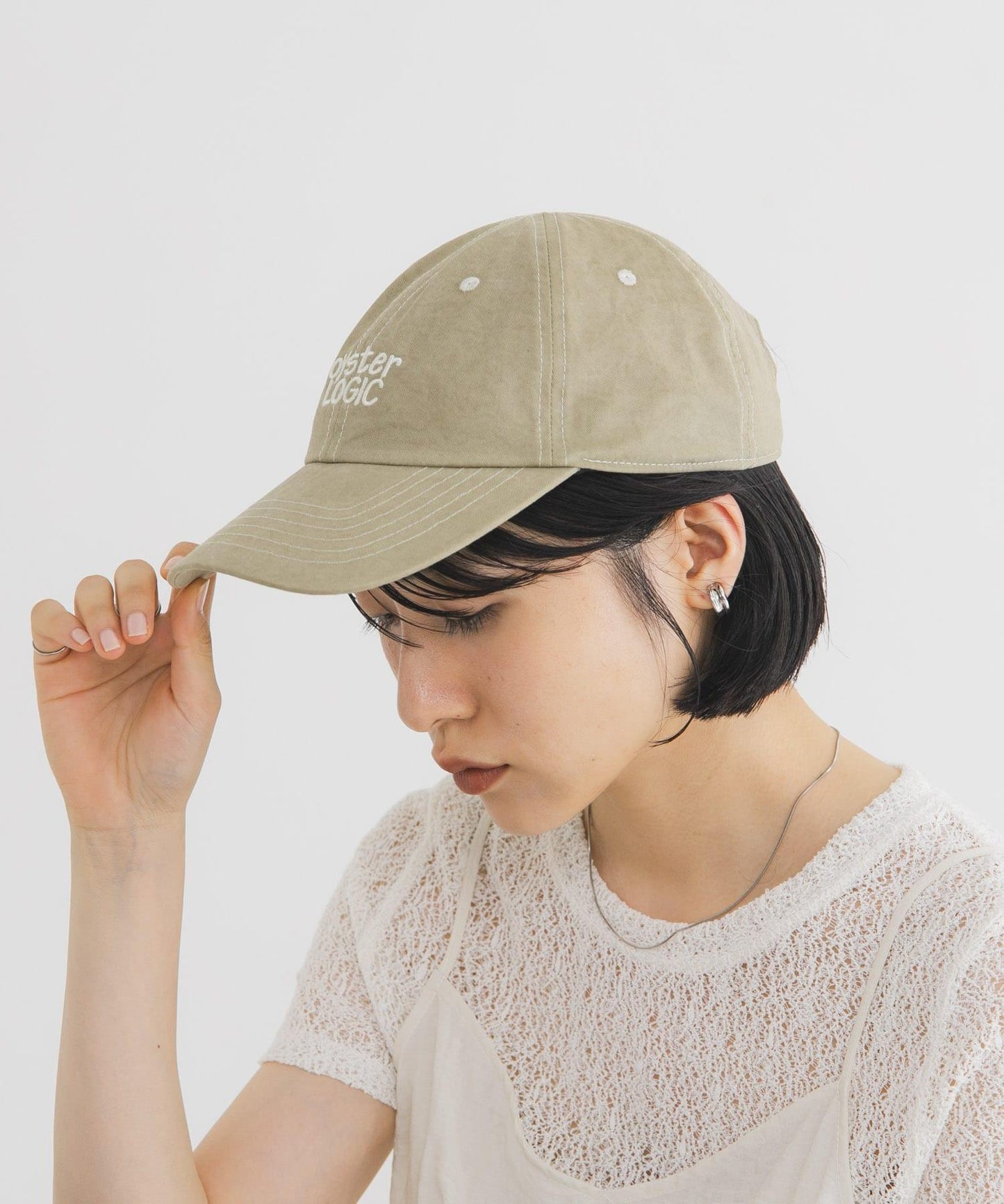 手繪風刺繡棒球帽