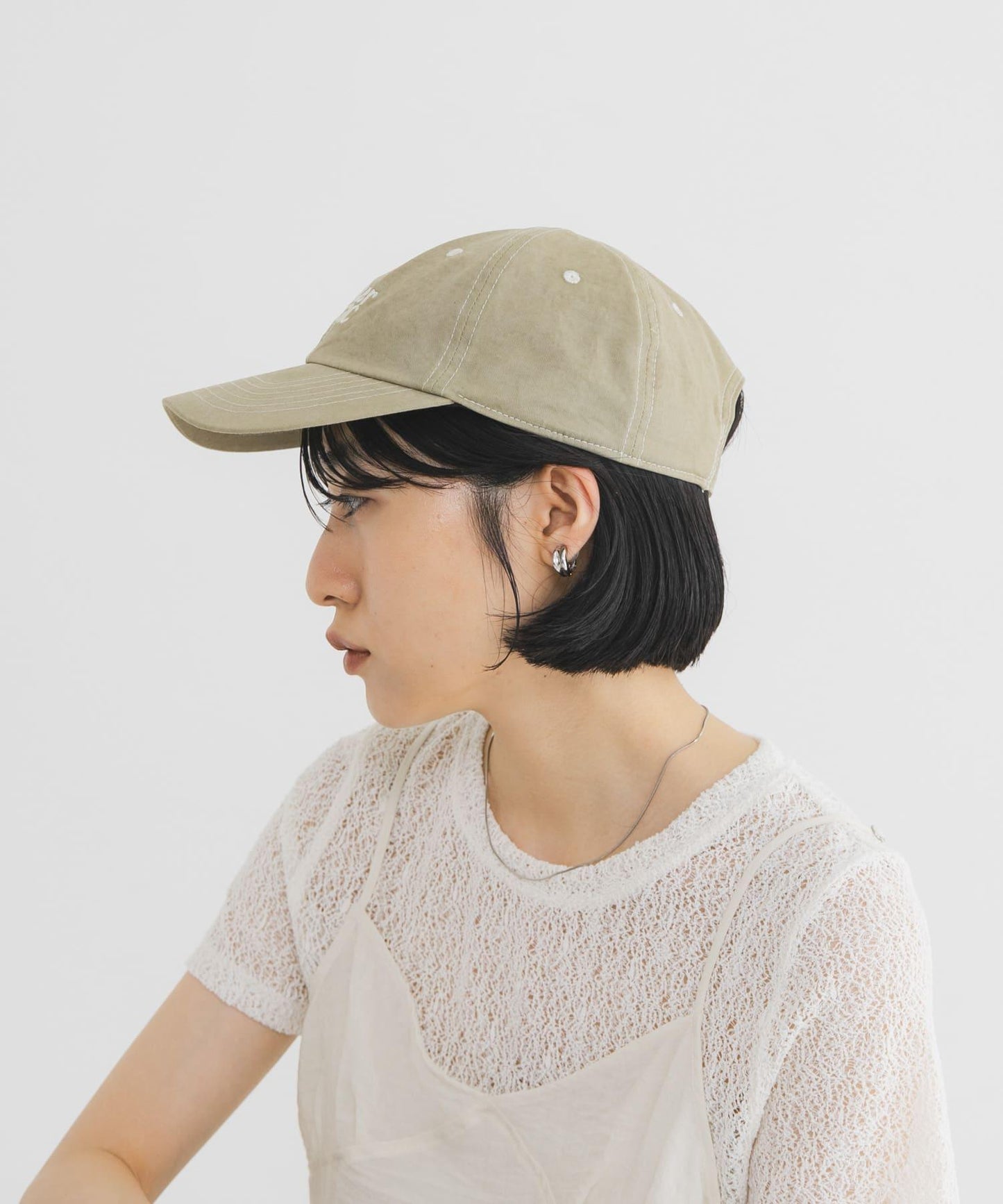 手繪風刺繡棒球帽