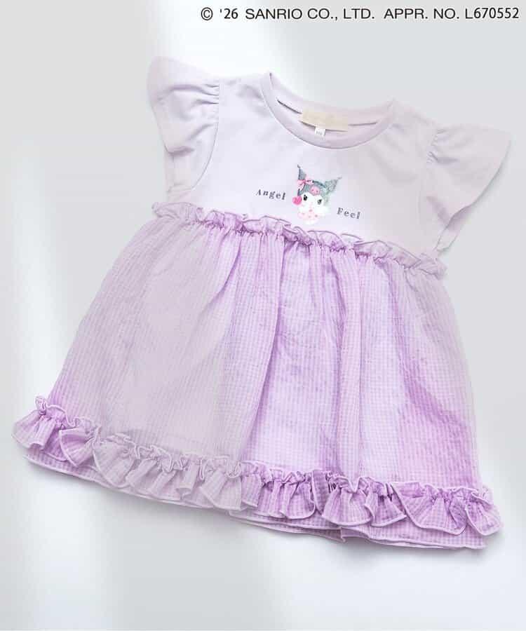 My Melody&《庫洛米》 閃亮印花 線上限定 接觸涼感 罩衫上衣
