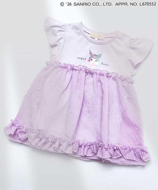 My Melody&《庫洛米》 閃亮印花 線上限定 接觸涼感 罩衫上衣