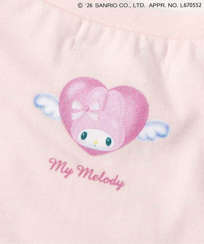 My Melody&《庫洛米》 閃亮印花 線上限定 接觸涼感 罩衫上衣