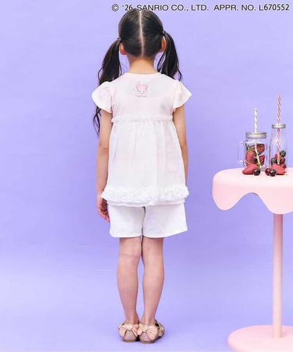 My Melody&《庫洛米》 閃亮印花 線上限定 接觸涼感 罩衫上衣