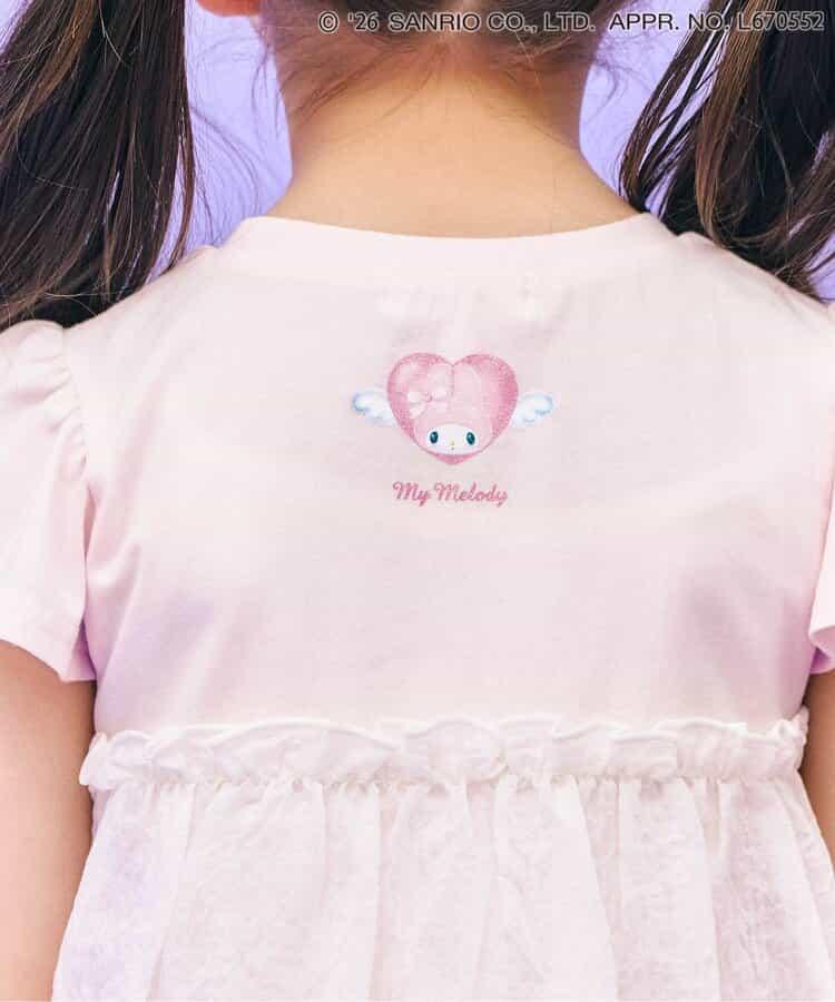 My Melody&《庫洛米》 閃亮印花 線上限定 接觸涼感 罩衫上衣