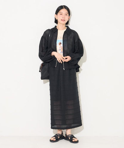 透紗短外套