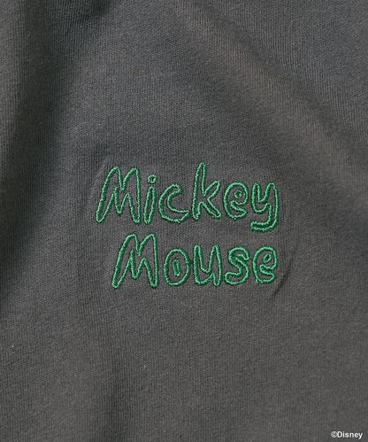 MICKEY MOUSE（米老鼠） 復古滿版刺繡T恤