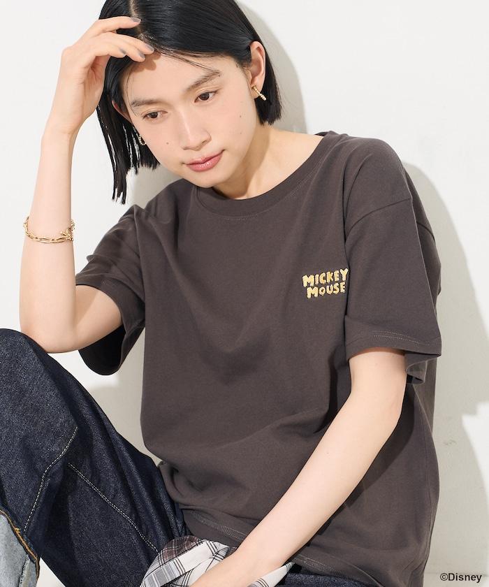 MICKEY MOUSE（米老鼠） 復古背面印花T恤