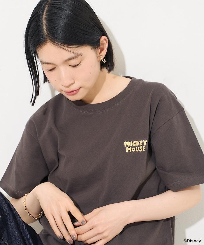 MICKEY MOUSE（米老鼠） 復古背面印花T恤