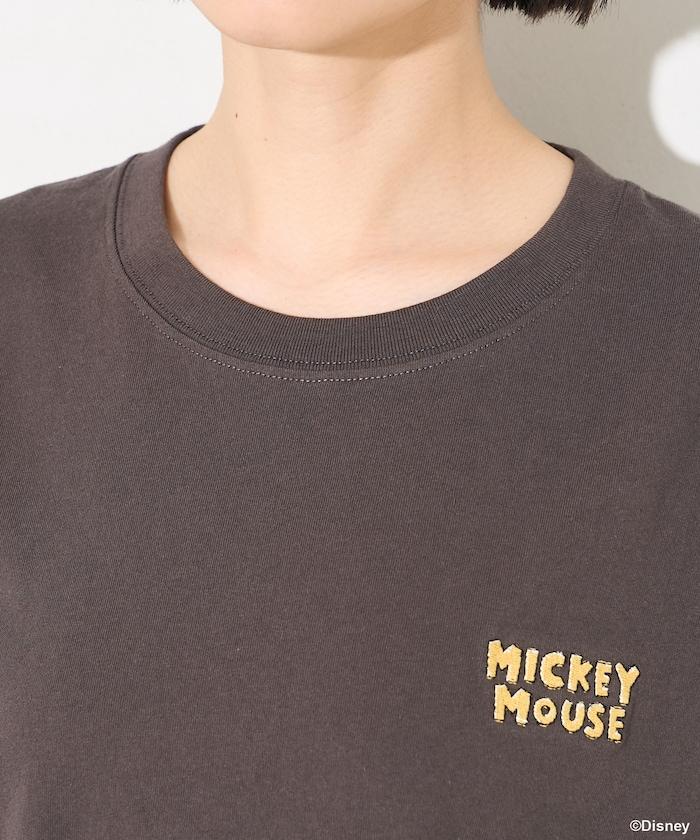 MICKEY MOUSE（米老鼠） 復古背面印花T恤