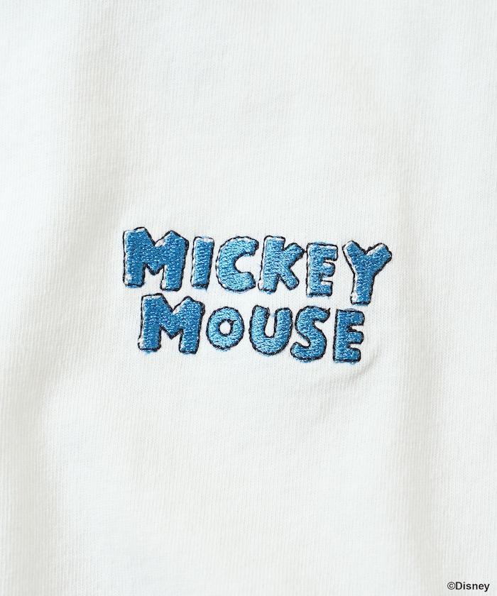 MICKEY MOUSE（米老鼠） 復古背面印花T恤
