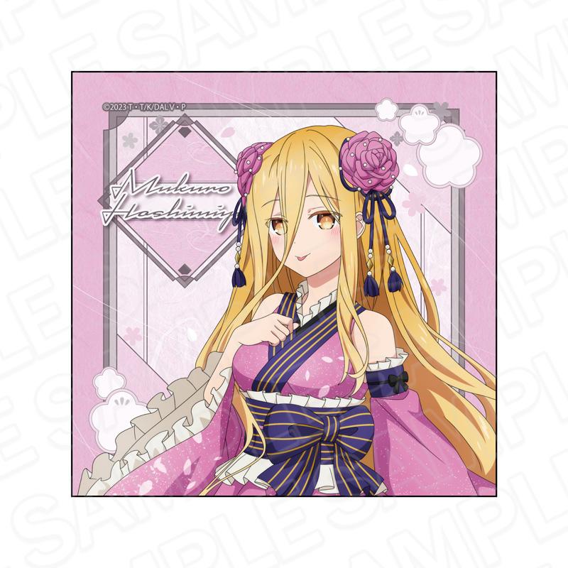 《約會大作戰》Ⅴ（約會大作戰） 星宮六喰 超細纖維擦拭布 和服アイドル ver.