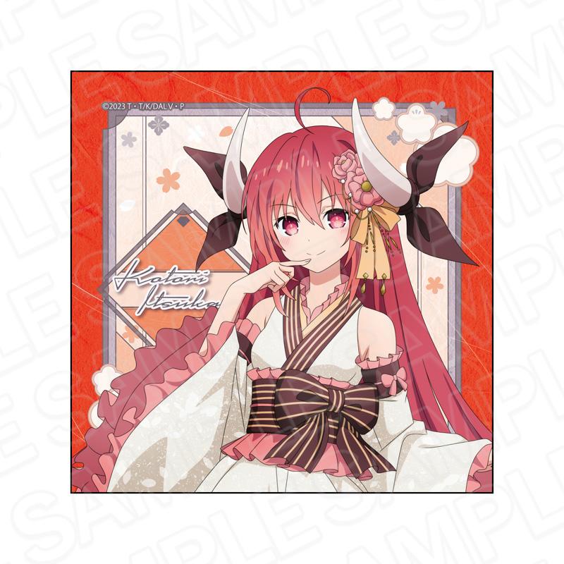 《約會大作戰》Ⅴ（約會大作戰Ⅴ） 超細纖維系列 五河琴裡 和服アイドル ver. 隨身毛巾