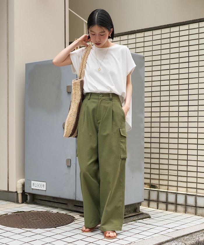 背緞 工裝褲