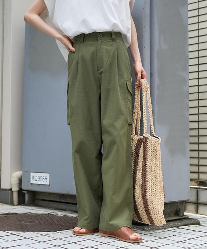 背緞 工裝褲