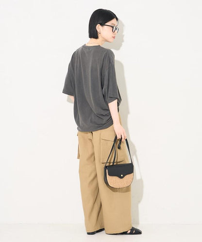 背緞 工裝褲