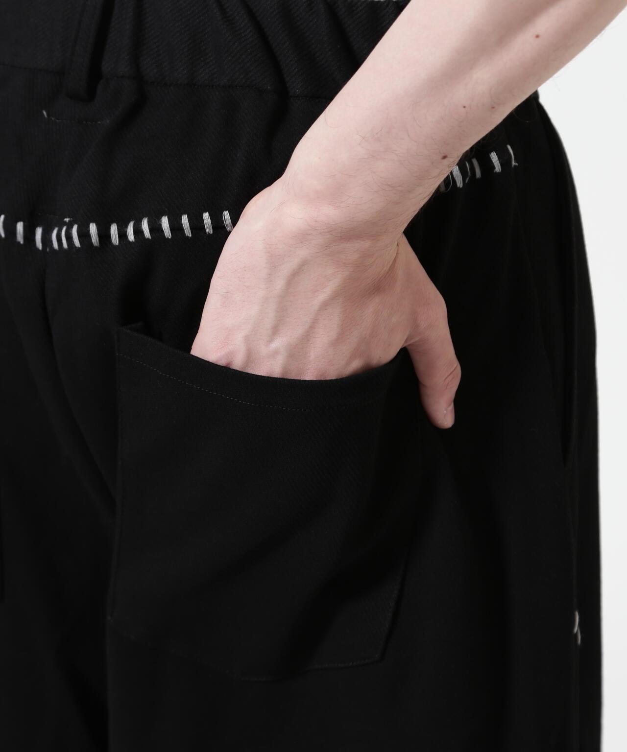 B omnivore STITCH SHORTS 車線休閒短褲