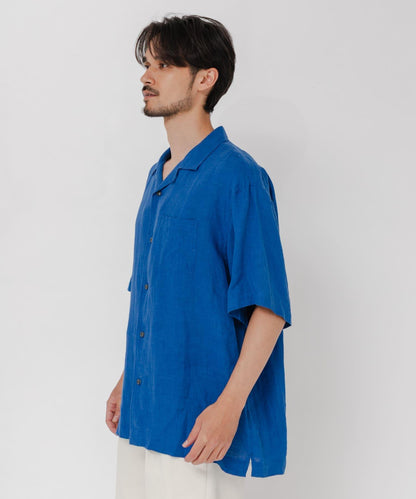 聯名 BROOKS BROTHERS×URBAN RESEARCH LINEN CAMP SHIRTS SHORT-SLEEVE 襯衫